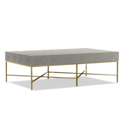 Find medium and dark roasts and create a delicious cup of coffee at home. Faux Shagreen Coffee Table | Williams Sonoma