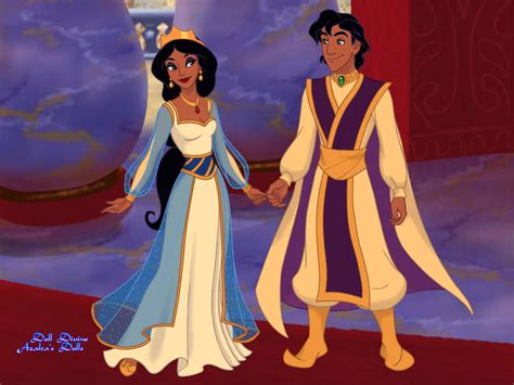 Sultan Aladdin And Sultana Jasmine By Phantomphan21 On Deviantart
