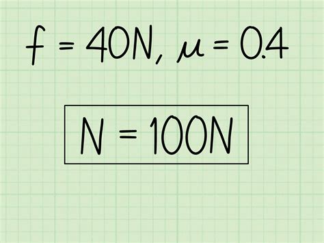 Formula Fuerza Normal