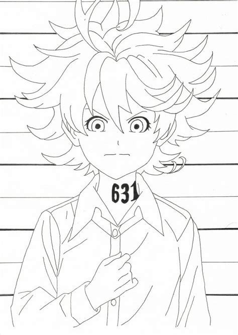 Promised Neverland Coloring Pages