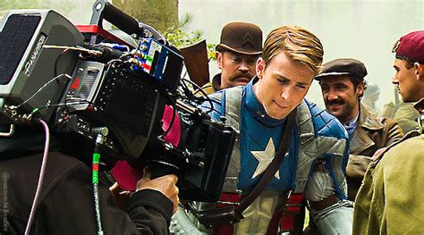 Chris Evans And Sebastian Stan Behind The Scenes Of Captain America