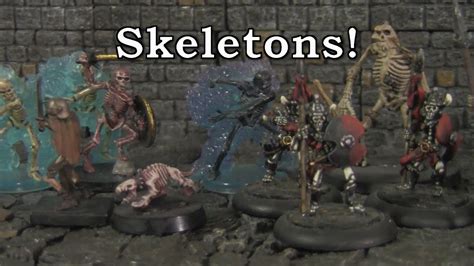 Skeleton Horde Miniatures For Dandd Youtube