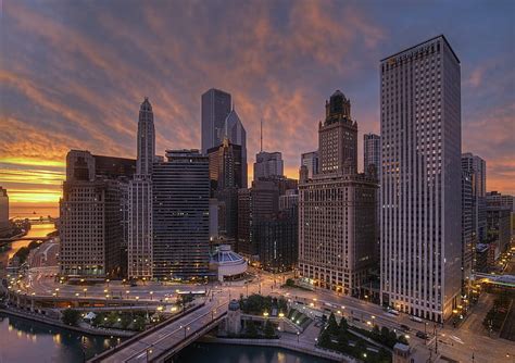 Hd Wallpaper Architecture Bridges Chicago Cities City Comta