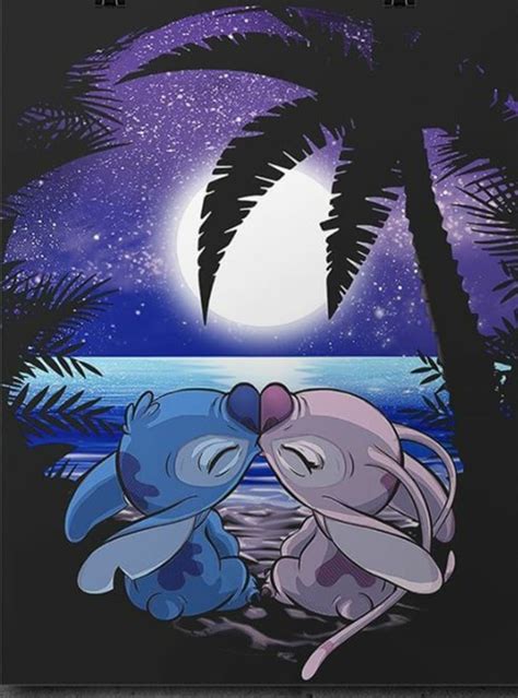 Stitch And Angel Wallpapers Wallpaper Cave