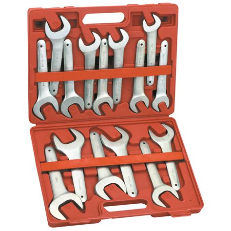 15 Piece Sae Service Wrench Set