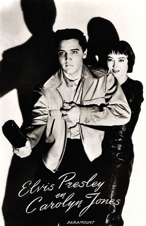Elvis Presley And Carolyn Jones In King Creole 1958 A Photo On