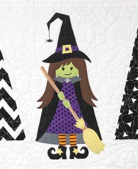 Little Witch Add On Block Pattern Quilting Books Patterns And Notions