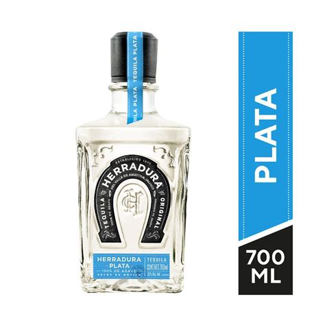 Tequila Herradura Plata 700ml Chedraui