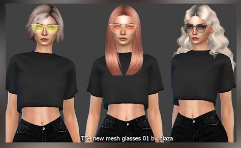 Glasses 01 At All By Glaza Sims 4 Updates