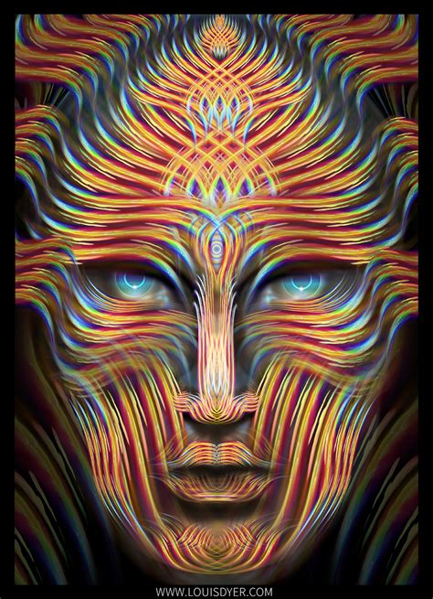 The Masked One Louis Dyer Visionary Digital Artist