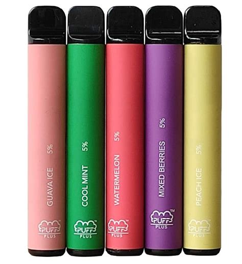 China 800 Puffs Puff Plus Disposable Electronic Cigarette Device With