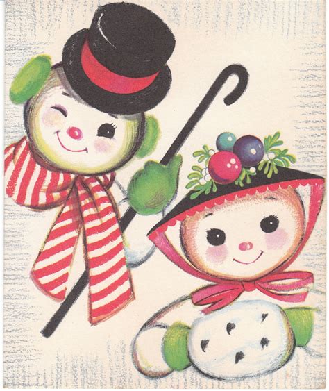 View From The Birdhouse Vintage Christmas Cards