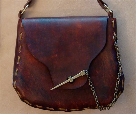 Kim Handmade Brown Leather Crossbody Bag Shoulder Bag