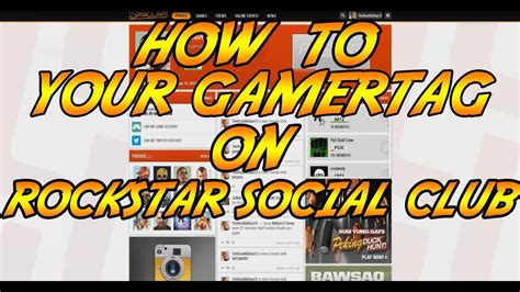 How To Link Your Gamertag On Rockstar Social Club Youtube
