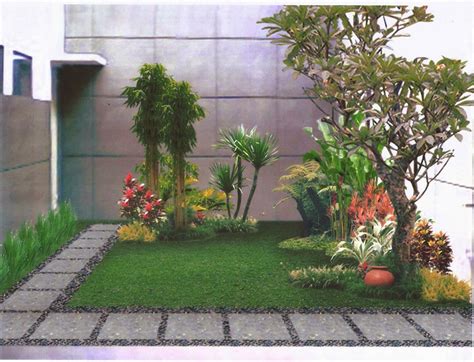 Desain yang paling banyak digunakan rumah minimalis tampak depan 2020 adalah natural kontemporer. 14 Gambar Taman Bunga Depan Kamar Indah | RUMAH IMPIAN