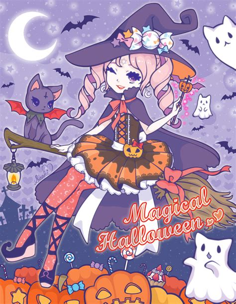 Magical Halloween By Saaki Pyrop On Deviantart