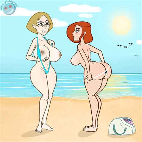 Redhead Cartoon Lesbian 23 Ann Possible Lezbo Sex