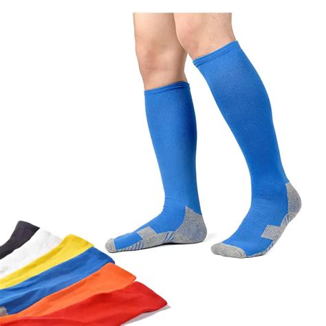 Buy 6 Colors Unisex Nylon Compression Socks Breathable