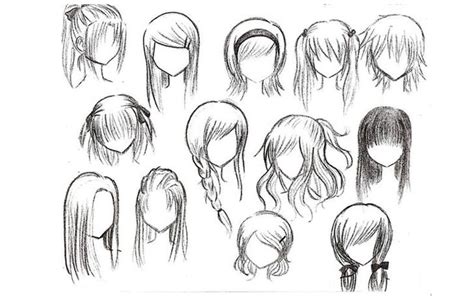 Como Desenhar Cabelos Estilo Mangá Desenho Aqui Drawing Hair