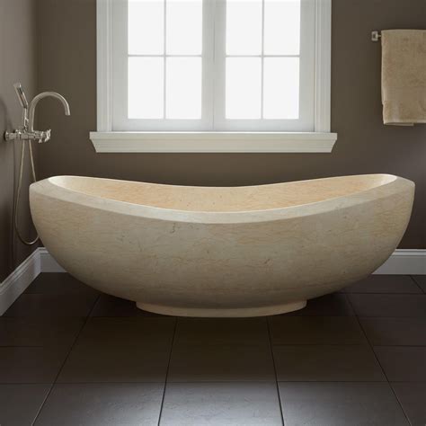 72 Lucius Polished Sunny Gold Marble Tub Bathroom Marble Bathtub