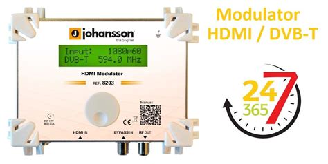 Niezawodny Modulator Hdmi W Dvb T Johansson 8203 Modulators Hdmi