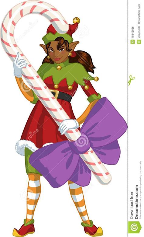 Anime Girl Christmas Elf