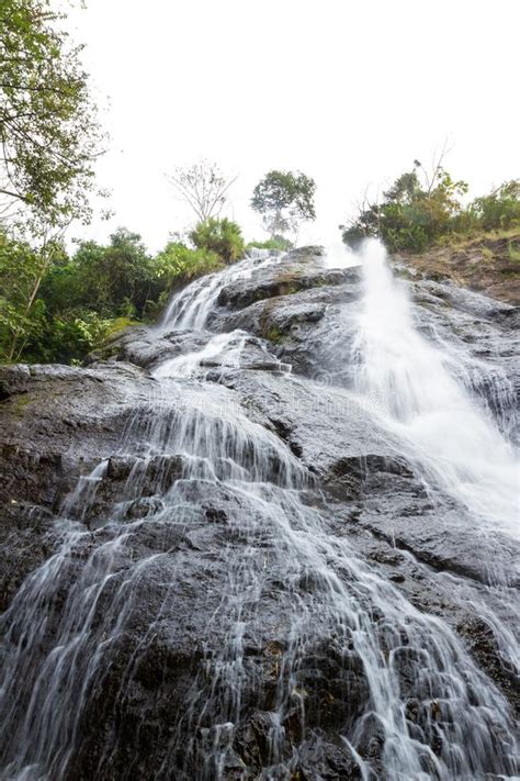 Tropical Waterfalls In Costa Rica Stock Photo Image Of