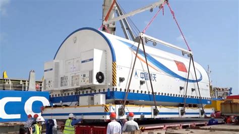 The massive core of a chinese rocket used last week in the launch of the first leg of its space the long march 5b rocket on april 29 launched the first module of a new space station china is building. China's Long March-5B rocket arrives at launch site - CGTN
