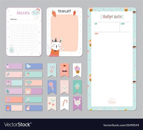 Your document will open and you can make further. Cute Calendar Daily and Weekly Planner Template. Note ...
