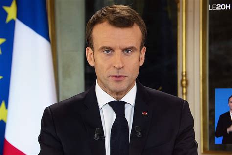 Macron Speech French President Announces Concessions To Quell Weeks Of