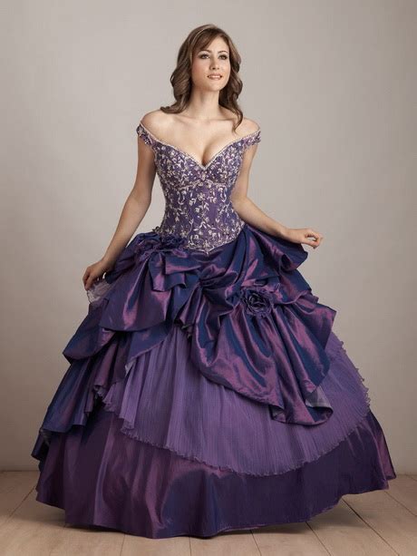 Purple Ball Gowns Natalie
