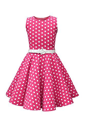 Mädchen Blackbutterfly Kinder Audrey Vintage Clarity Kleid Im 50er