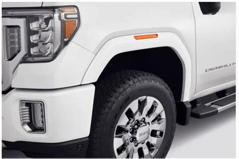 Colour Matched Wheel Arch Mouldings 2020 Silverado Hd And Sierra Hd
