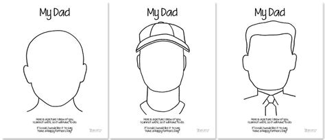 Coloring pages fathers day outline. Father's Day Coloring Page Who Arted 01 | Free coloring ...