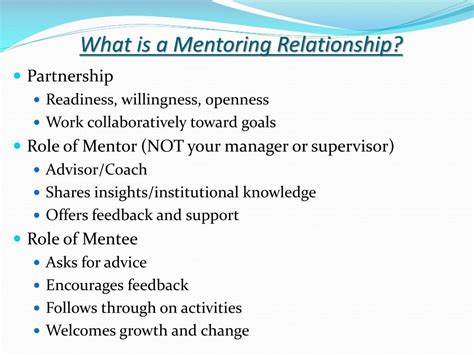Ppt The Importance Of Mentorship Powerpoint Presentation Free