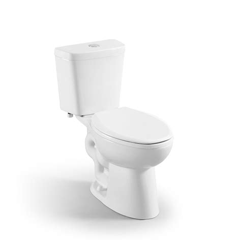 Project Source Pro Flush White Dual Flush Elongated Chair Height 2
