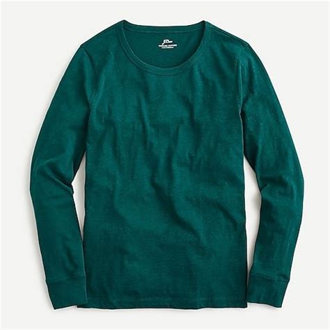 Vintage Cotton Crewneck Long Sleeve T Shirt In 2021 Long Sleeve