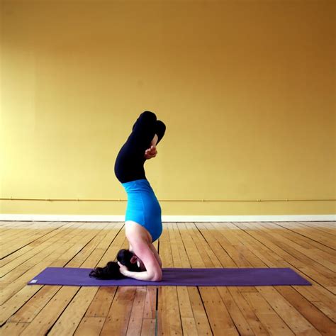 On the exhale, squat using your. Headstand Lotus | 24 Amazing Yoga Poses Most People Wouldn ...