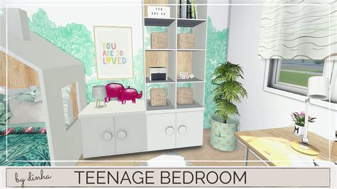 Teenage Bedroom Download Tour Cc Creators The Sims