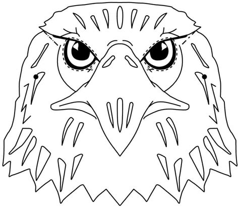 Bald Eagle Outline Drawing At Getdrawings Free Download