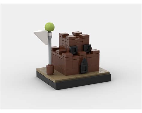 Lego Moc Super Mario Nes Micro Castle By Matthewvb Rebrickable