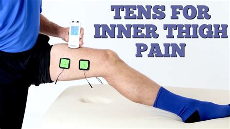 How To Use A TENS Unit With Inner Thigh Pain Correct Pad Placement YouTube