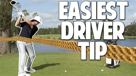 The Easiest Driver Swing Tip Learn An Effortless Golf Swing With This Simple Driver Tip Youtube