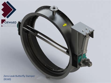 Zero Leak Butterfly Damper Forward Engineering And Manufacturing
