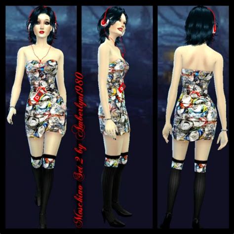 Outfits And Rose Tattoo At Amberlyn Designs Sims 4 Updates