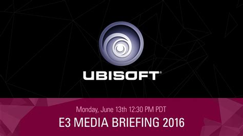 Conferencia Ubisoft En E3 2016 Capital Video Games