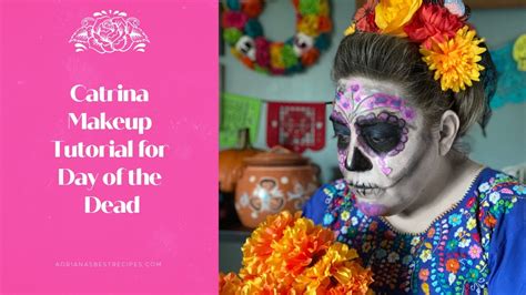 Catrina Makeup Tutorial For Day Of The Dead Youtube