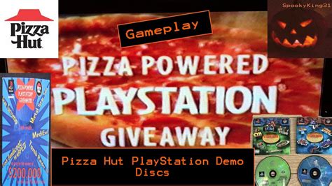 Pizza Hut PlayStation Demo Discs Pizza Powered Gameplay YouTube