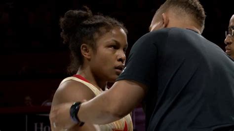 Woman to ever win a wrestling gold medal. 68 Kg 2 Of 2 Alexandria Glaude Titan Mercury Wrestling ...