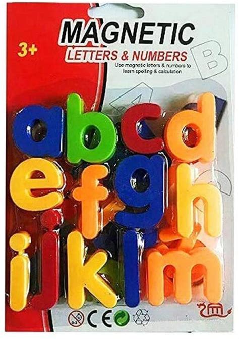 Ambivert Lower Case Alphabets A Z Magnetic Letters For Kids Abcd Fun